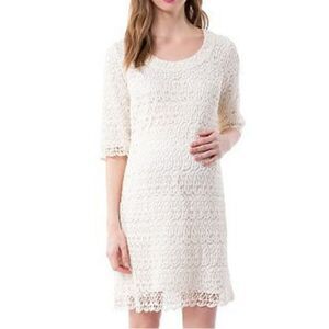 ‼️final must bundle‼️ NWT Maternity Pip & Vine by Rosie Pope Lace Shift Dress